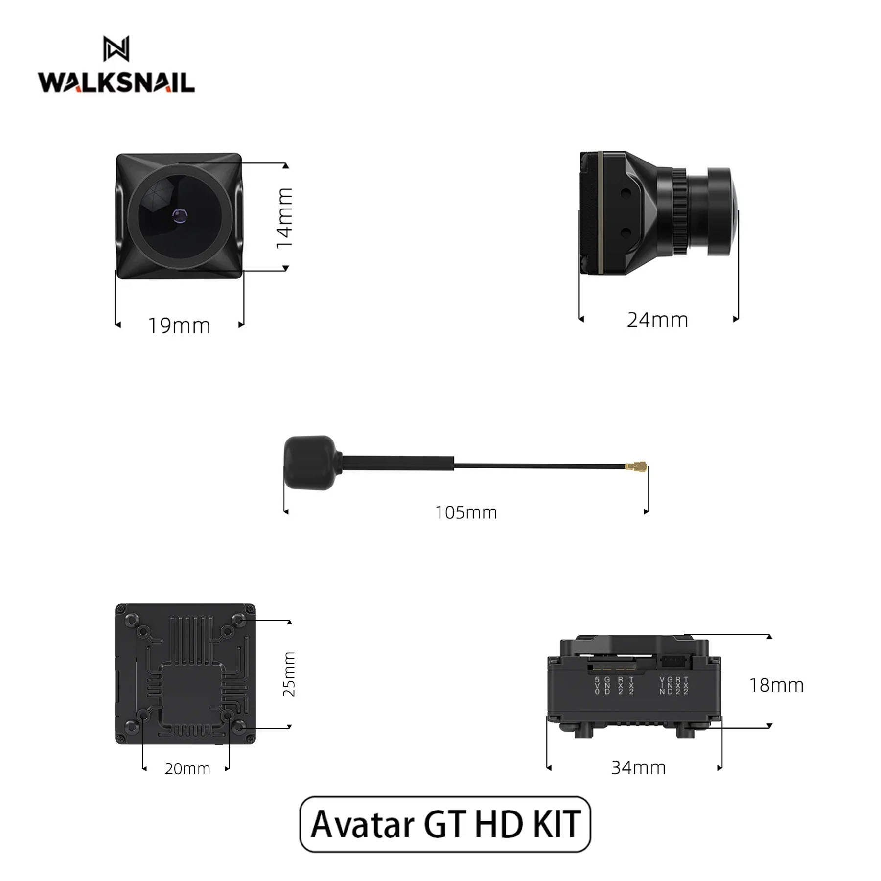 Walksnail Avatar GT HD KIT 2W  - Drone Kit Long Range reseña y precio