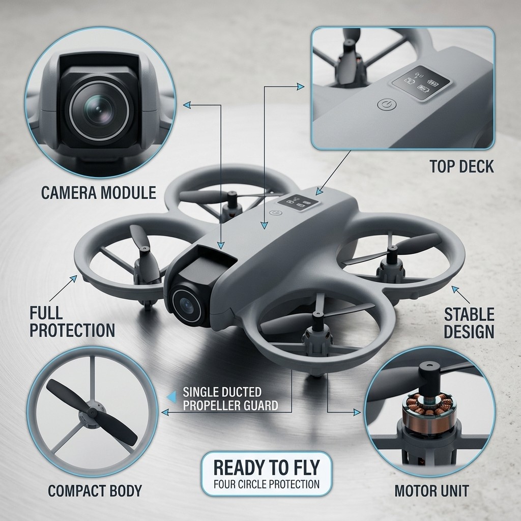 NUEVO Dron RC T3 MINI Profesio - Drone Kit Tricopter reseña y precio