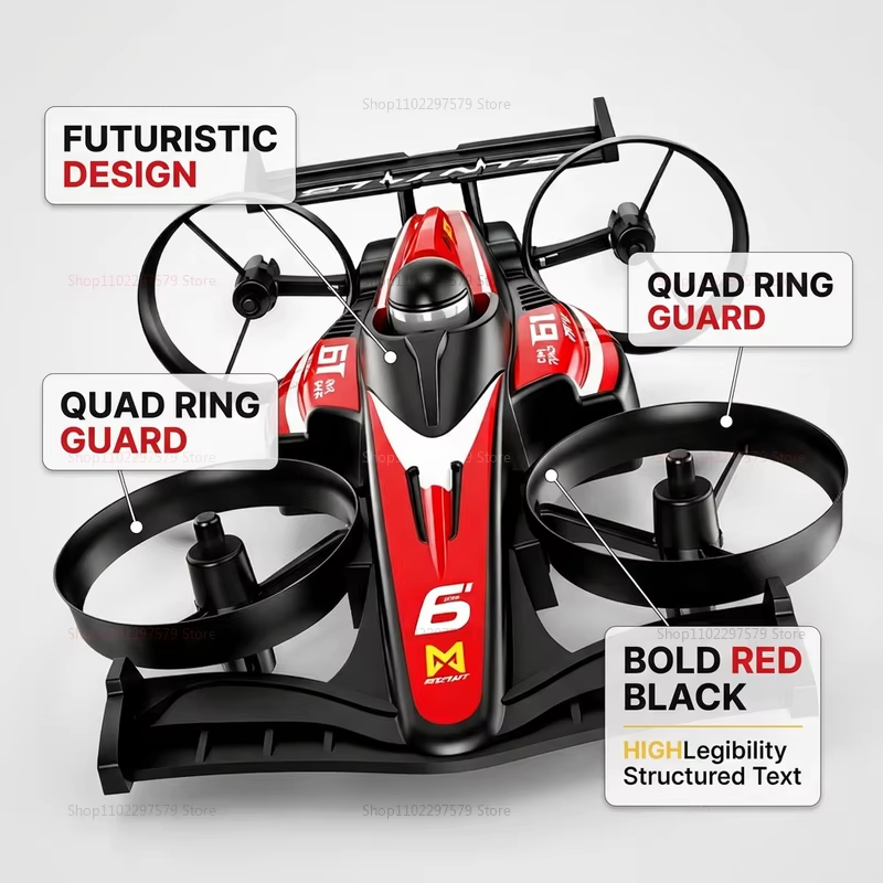 Nuevo coche de carreras RC pro - Drone Kit Tricopter reseña y precio