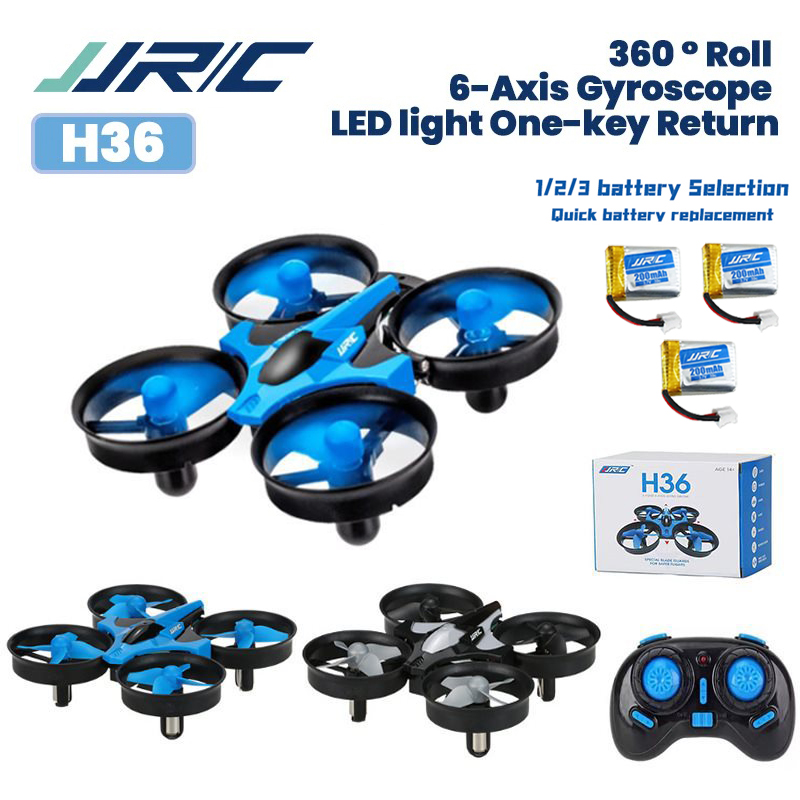JJRC H36 Mini Drone 4 canales  - Drone Kit Tricopter reseña y precio