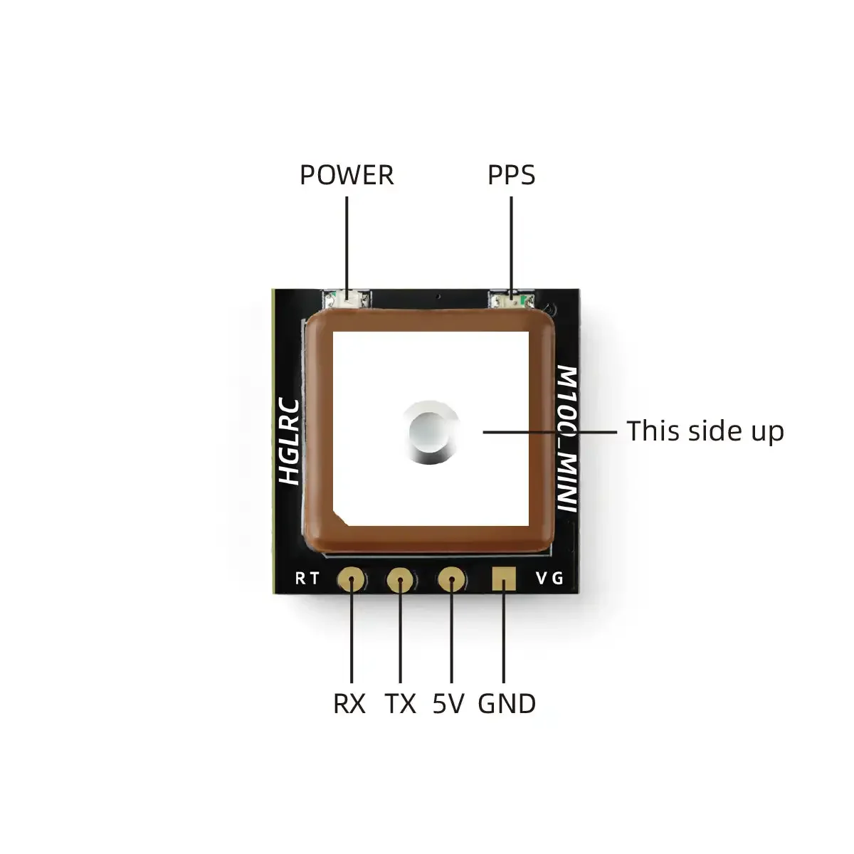 Módulo GPS Mini HGLRC M100, Ch - Drone Kit Long Range reseña y precio
